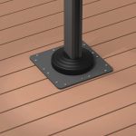 Sturdy Purple Leaf Umbrella Base for Outdoor Spaces