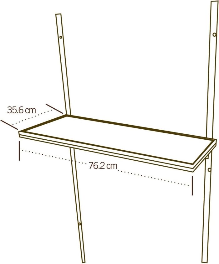 Lifetime 30" 5 Pack Shelves