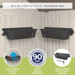 Suncast Outdoor Storage Shed Accessory