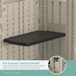 Suncast Vertical Shed Shelf Kit
