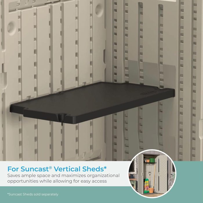 Suncast Vertical Shed Shelf Kit