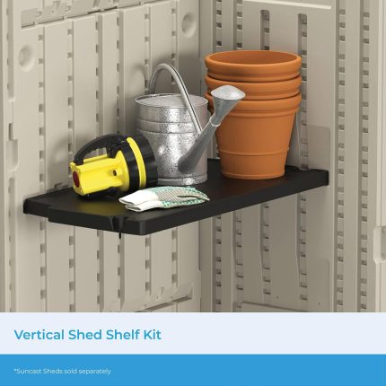 Suncast Vertical Shed Shelf Kit