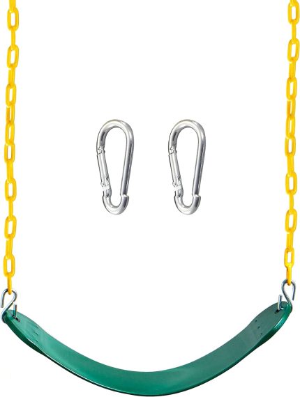 Heavy Duty Green Swing Seat