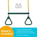 Backyard Fun Trapeze Bar Swing Set Accessories
