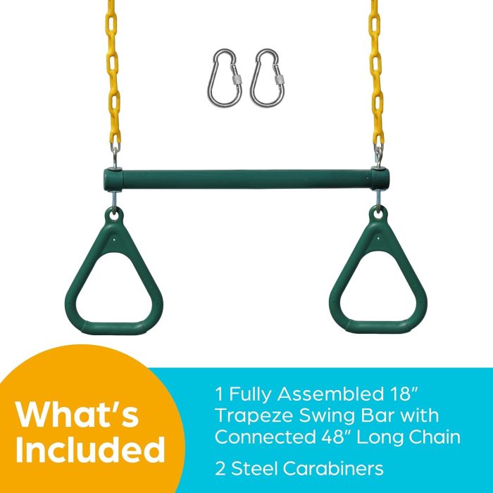 Backyard Fun Trapeze Bar Swing Set Accessories