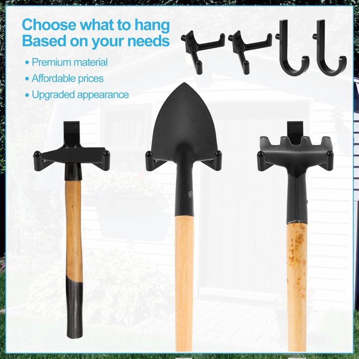 4Pc Tool Hooks For Suncast Shed