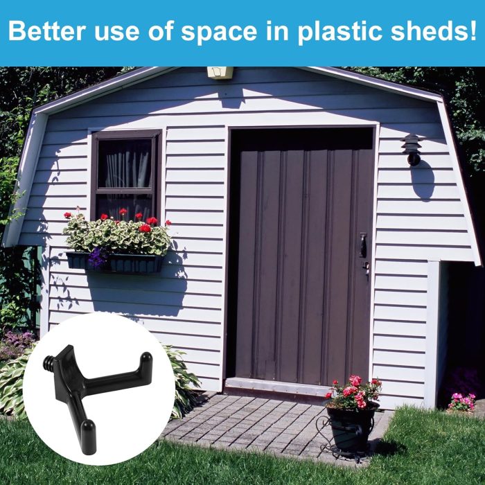 4Pc Tool Hooks For Suncast Shed