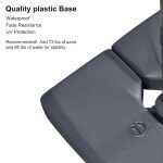 Grey Cantilever Patio Umbrella Base