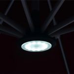 Purple Leaf Patio Umbrella Light