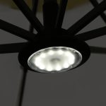 Purple Leaf Patio Umbrella Light