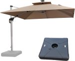 Purple Leaf Umbrella Base