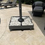 Purple Leaf Patio Umbrella Base