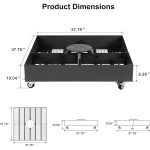 Purple Leaf Patio Umbrella Base